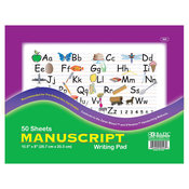 BAZIC 50 Ct. 10.5" X 8" Manuscript Writing Pad
