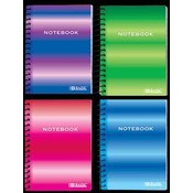 BAZIC 120 Ct. 7" X 5" Assignment Spiral Notebook