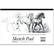 BAZIC 20 Ct. 18" X 12" Premium Sketch Pad