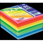 BAZIC 500 Count Color Paper Cube