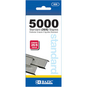 BAZIC 5000 Ct Standard (26/6) Staples