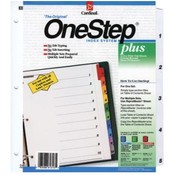 CARDINAL 3-Ring Binder Dividers w/5 Number Tabs