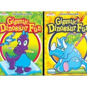 KAPPA Gigantic Dinosaur Coloring &amp; Activity Book