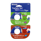 BAZIC - Invisible &amp; Transparent Tape Variety Set