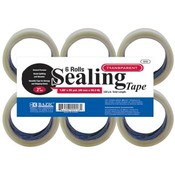 BAZIC 1.89" X 55 Yard Clear Packing Tape (6/pack)