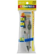 BAZIC Mechanical Pencil Metal Compass w/ Lead Refi