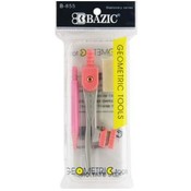 BAZIC Student Compass w/ Mechanical Pencil &amp; Erase