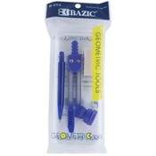 BAZIC Student Compass w/ Mechanical Pencil &amp; Erase