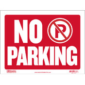 12" X 16" No Parking Sign