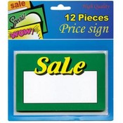 5.5" X 3.5" Sale Price Sign (12/Pack)