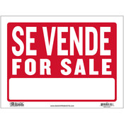 9" X 12" Se Vende Sign