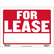 9" X 12" For Lease Sign