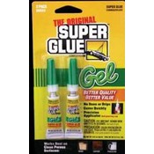 PACER 0.07 Oz / 2g Super Glue Gel (2/Pack)