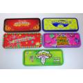 Branded Tin Pencil Boxes With Candy