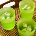 Frosted Recycled Green Glass Tumbler