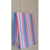 Pastel Stripe Gift Bag