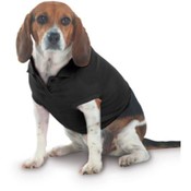 Doggie Skins Baby-Rib Golf Shirt Black Size XS