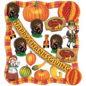 FR Thanksgiving Decorating Kit - 22 Pcs(Case of 4)
