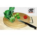 Solid Pine Wood, Round Shaped Cutting Board
