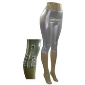 Womens Spandex Cropped Pants In 3 Colors