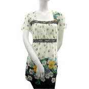 Women's Plus Size Baby Doll Top