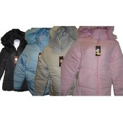 Juniors Bubble Jacket With Hood