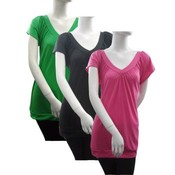 Women's Plus Size V Cut Top