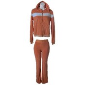Sexy Terry Cloth 2 Piece Pant Set