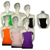 Women's Stretch Halter Top With Pattern(Case of 12)