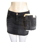 Womens Denim Mini Skirt