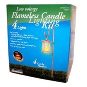 Flameless Candle Landscape Lighting Kit