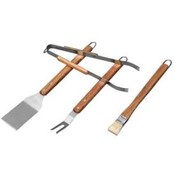 Grill Zone 4 Piece Stainless Steel Barbecue Tools