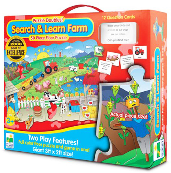UPC 657092870693 product image for Puzzle Doubles Search & Learn Farm | upcitemdb.com
