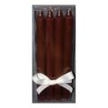 10" Cappuccino Taper Candle