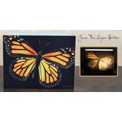 Monarch Butterfly Double Tealight Holder(Case of 3)