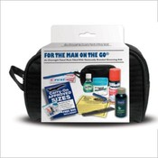 Deluxe Black Ribbed Travel Bag