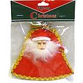Santa Claus Christmas Ornament- Asst. Color