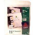3 pack Avery Disk &amp; Document Folder