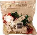 15 Count Metallic Christmas Bows