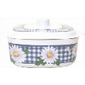 Melamine Pot Rect W/Lid