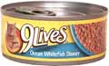 9 Lives Ocean Whitefish Dinner 5.5 oz