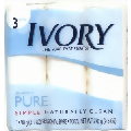 Ivory Soap. 3 Pack.