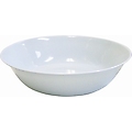 Melamine Salad Bowl 12" Plain White