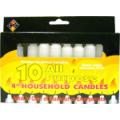 4" Emergency Candle - 10 Pack
