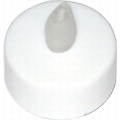 Candlelight- White Battery Operated Candle 1.8 Cm