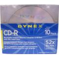 CD-R Dynex 52X 80 Minutes(Case of 200)
