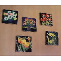 Hanging Ceramic Coaster w/ Padding