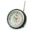 Table Lighted Wheel Clock w/ Radio