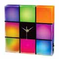 LED Color Changing Panel W/ Clock
