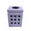 Square Ceramic Solar Path Light